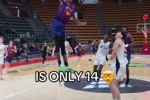 这是爱情的样子？🙊昨天力克掘金后，东契奇与里夫斯激情相拥！