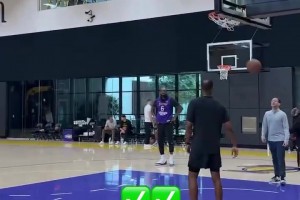 将和布朗尼一起打季后赛！詹姆斯：我格外珍惜每一次和他一起登场的机会